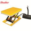 Plataforma elevadora MJ-H1001 tijera simple elevador pequeño fijo mini plataforma elevadora eléctrica mini plataforma de subida