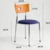 Silla de Comedor Nórdica Vintage de Madera Maciza para el Hogar Berg, Mesa y Sillas de Comedor de Diseñador Minimalistas Modernas de Moda, Estilo Retro Francés