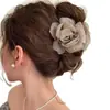 Pinza de Flor Rosa Nube para el Cabello de Mujer Super Hada Nueva Llegada Pinza de Agarre Pinza de Tiburón Mori Accesorios para el Cabello Delicados de Alta Calidad