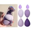Esponja de maquillaje portátil para viaje, huevo de belleza en botella PET, esponja súper suave de botella, color de lata de té con leche mejorada