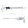 Pinza de Acero Inoxidable 0-150mm Pantalla Digital Vernier Digital 0.01mm Calibrador Vernier de Medición Alta Precisión