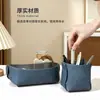Caja de Almacenamiento para Entrada de Escritorio, Portalápices para Dormitorio, Cesta de Almacenamiento para Control Remoto y Artículos Varios para Sala de Estar, Caja de Almacenamiento para Brochas de Maquillaje, Personalizable