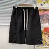 Shorts casuales de seda helada delgados de verano para hombre, shorts deportivos holgados de baloncesto, shorts de trabajo de secado rápido para hombre