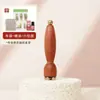 Palo de Masaje con Cuentas de Cobre de Palo de Rosa Brasileño Vaina de Loto Pequeña Masajeador Facial Acupuntura Facial Cuidado de la Piel Palo para Estirar Tendones Oculares Venta al por Mayor