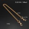 Correa de Hombro de Cadena Extendida de Perlas Bolso Extendido con Transformación de Bolsa de Mahjong Accesorios para Bolso Cruzado de Cadena Extendida Cadena para Bolso de Piscina Color Cacao