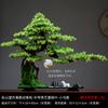 Novos Enfeites de Planta em Vaso Pinheiro de Boas-Vindas Estilo Chinês Decoração de Paisagem Zen para Entrada de Casa Sala de Estar Mesa de Escritório