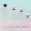 Fabricante Original 100ml150ml200ml500ml Garrafa PET para Esfoliante com Tônico Frasco de Ombro Plano Tampa de Acrílico