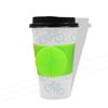 Taza de café funda de silicona para taza embalaje aislamiento antiquemaduras funda desechable para taza de papel funda para taza de cerámica de mano funda para taza de vidrio