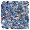 ColeçãoAdesivos transparentes PET multiestilo, um conjunto completo de adesivos decorativos fofos, estilo retrô do milênio, para DIY, atacado