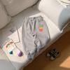 Pantalones para Niños Estilo Primavera Lindos Dibujos Animados Niños y Niñas Pantalones para Bebés Estampados con Puño Pantalones Largos Deportivos Casuales Exportación