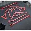 Barra de Equilibrio Adecuada para Toyota 86/Subaru Brz Barra Superior Refuerzo y Modificación del Chasis Brazo de Control Ajustable Barra de Tracción