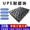 Bloque resistente al desgaste de polietileno de ultra alto peso molecular, almohadilla deslizante autolubricante de UHMWPE para grúas, bloque resistente al desgaste de UPE