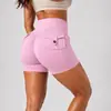 Los shorts de fitness para mujer más vendidos de Amazon para levantar glúteos, pantalones de yoga tipo cargo con bolsillo para melocotón, shorts deportivos de secado rápido con sensación de desnudez