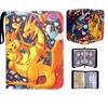 Álbum de Cartas Pokemon 4 Ranuras 9 Compartimentos Pokemon Cuero Colección Álbum Transfronterizo Dropshipping Tarjeta Cremallera Almacenamiento Álbum Bolsa