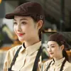 Gorros de Chef para Hombres y Mujeres, Boinas Transpirables de Verano, Gorros de Tela para Restaurante de Hot Pot de Cocina, Gorros de Trabajo para Meseros