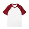 Camiseta infantil raglan de algodão pesado 200g com cores combinando, manga curta, moda pai-filho, estampada, masculina e feminina, recomendo