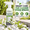 KineShineX Spray Herbicida para Grietas de Piedra de Paisaje 120ML, un herbicida para eliminar malas hierbas de los huecos entre las piedras del jardín