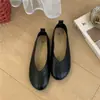 Zapatos Retro de Abuela para Mujer 2026 Primavera/Verano Nuevos Versátiles de Boca Baja Zapatos de Salón Estilo Japonés de Suela Plana Mocasines Slip-on Zapatos de Frijol