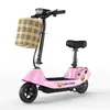 Patinete Eléctrico Plegable Delfín Mini Patineta con Batería para Adultos y Estudiantes Patinete de Ocio Portátil de Dos Ruedas