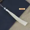 Franja de Borla de Seda de Gelo de Ponta Fechada de 13cm Sachet para Hanfu Bolsa de Fragrância Acessório Decoração de Roupa Pingente de Borla