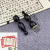 Versión Mejorada del Stick para Ojos de Sándalo Púrpura Ojo de Cuerno Zhuque Sanzhe y Palo Relajante para Puntos de Acupuntura de Ojos de Flor de Loto
