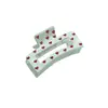 Pinza de Garra Mate de 6.5 cm Cuadrada Rectangular Pinza Sencilla Elegante Pasador para Recogido Grande Pinza de Tiburón Accesorio