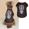 Ropa fina de dibujos animados para mascotas, nueva camiseta de primavera y otoño para Halloween, para perro, gato, osito de peluche, Schnauzer y cachorro