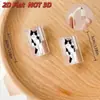 Protector de cable de datos plano 2D con un diseño de gatito lindo y travieso, diseñado para prevenir roturas y proporcionar resistencia al desgaste para cables Tipo-C