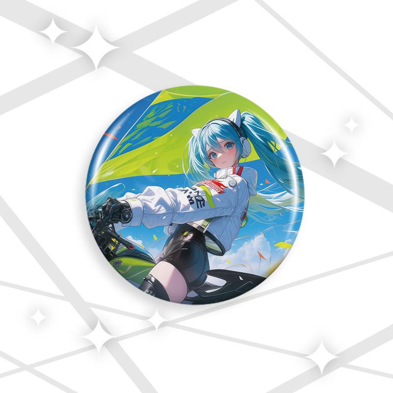 75mm胸章效果-初音25
