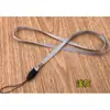 Llavero con Tarjeta de Identificación para Teléfono, Insignia de Holder para Memoria USB, Hebilla de Avión de 7 mm, Lanyard Rojo de Plástico Desmontable de Cuello Largo, Tarjeta Escolar
