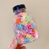 Gomas para el Pelo de Bebé para Niños, Bandas Elásticas de Alta Elasticidad, Nuevas Gomas Desechables en Lata, Cuerdas Arcoíris Coloridas