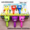 Z024A pequena ursinha crianças pitada flash stick +15 jardim de infância brinquedos luminosos som dois yuan bola onda