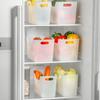 Cajón de refrigerador grado alimenticio canasta para bebidas caja de almacenamiento para frutas y verduras caja de almacenamiento especial refrigerada congelada canasta organizadora