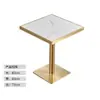 Restaurante de comida rápida, cafetería escolar, mesa de comedor de pizarra, local comercial de té de leche, área de descanso para el servicio de restaurante, mesas y sillas de reunión rectangulares y pequeñas redondas