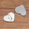 Hebilla de Corazón Brillante de Metal Chapado Colgante 17x20mm Color Mixto Accesorios para Joyería DIY Hebilla de Borla para Bolsa