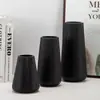 Jarrón Popular de Flores Artificiales de Amazon, Decoración Creativa para el Hogar en la Sala de Estar, Contenedor Blanco Hidropónico para Flores, Adorno Nórdico de Arreglo de Flores Secas
