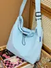 Bolso Pequeño de Asa Nueva Estilo Coreano para Mujer Color Sólido Casual Simple Ligero para Viajes Cotidianos Moda Versátil Bolso Cruzado