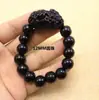 Pulsera Cristal Amarillo Valiente pulsera Valiente Obsidiana joyería para hombres y mujeres Feria del Templo regalo en vivo venta al por mayor