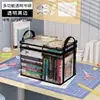 Caixa de Armazenamento de Livros Transparente Espessa para Dormitórios Estudantis e Uso Doméstico, Bolsa Dobrável para Armazenamento de Livros