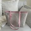 Bolso de Textura de Alta Gama para Mujer 2025 Nuevo Moderno a la Moda Retro Gran Capacidad Combinable Trabajo Viajero Hombro Tote