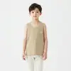 Colete infantil de algodão puro, colete pequeno para usar por baixo, camada interna respirável antibacteriana, pijama infantil, preço especial de liquidação