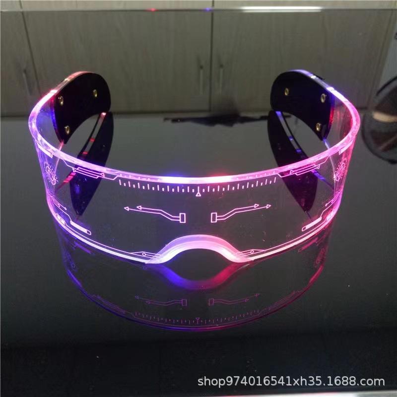 LED发光眼镜