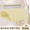 Percha de ropa sin costuras con recubrimiento semi-circular para uso doméstico, antideslizante, engrosada, con forma de arco, tendedero para ropa de adulto para secar y colgar ropa