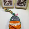 Bolsa de Monedas Colorida Dopamina Ins para Teléfono Móvil, Auriculares, Lápiz Labial, para Salir, se Puede Usar al Cuello y Cruzada, con Correa para Mujeres