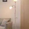 TikTok presenta lámparas de pie para salas de estar, lámparas de dormitorio estilo nórdico, lámparas de pie creativas modernas simples para mesita de noche y lámparas de pie para salas de estar