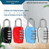 [Fábrica de origem] Mochila de bagagem NBYT Armário guarda-roupa Cadeado de senha colorida Cadeado F8102