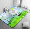 Alfombra de estilo avanzado para sala de estar, sofá, mesa de centro, alfombra ligera de lujo, nueva, china, nórdica, simple, moderna, abstracta, para dormitorio, tienda completa