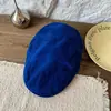 Roupas Infantis Açúcar de Pera Chapéus para Meninas Primavera e Outono Novo Boina Infantil Casual de Veludo Boné de Jovem Ajustável para Bebê Menina