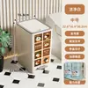 Cubo de basura para uso doméstico en sala de estar y cocina, gran capacidad, cubo de basura operado con el pie con tapa, tipo pedal de pie para inodoro y baño