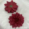 Cabeça de Flor Dália Sonhadora Diâmetro 15cm Material para Chapéu Acessórios Fotografia de Casa Arranjo Floral Cabeça de Flor Artificial